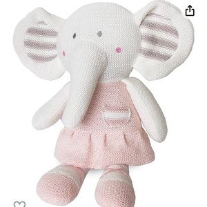 🐘 Amelia Elephant 🐘 Knit Plush - Living Textiles 💝